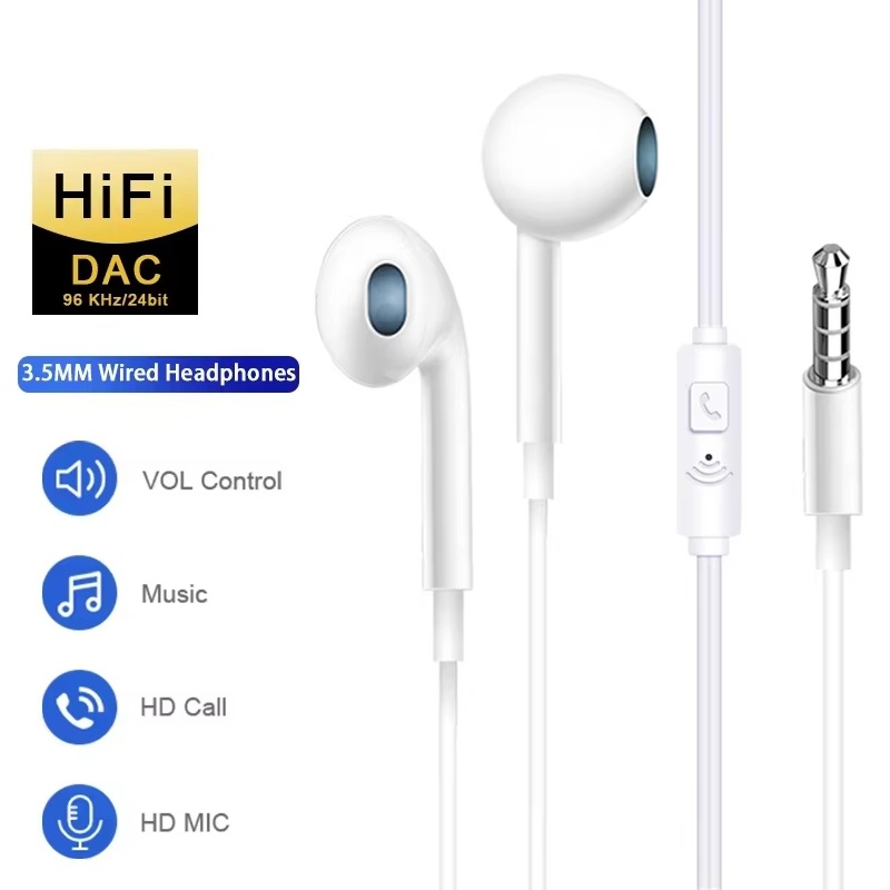 Universal Earphone 3.5mm Jack  - огляд і ціна Audiophile Headphone Wired