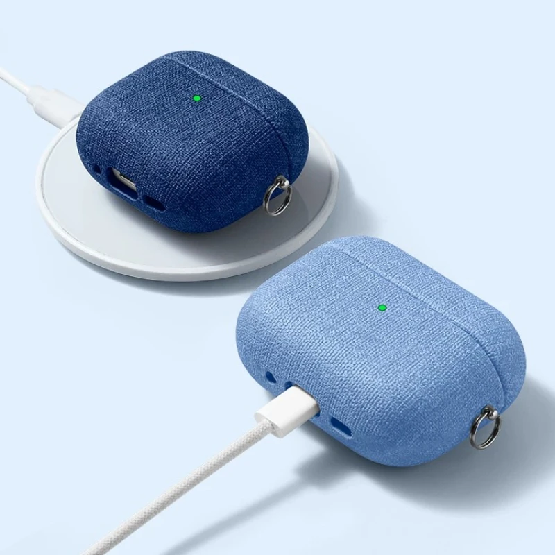 Solid Color Coarse Cloth Patte - огляд і ціна Headphone Case Hard