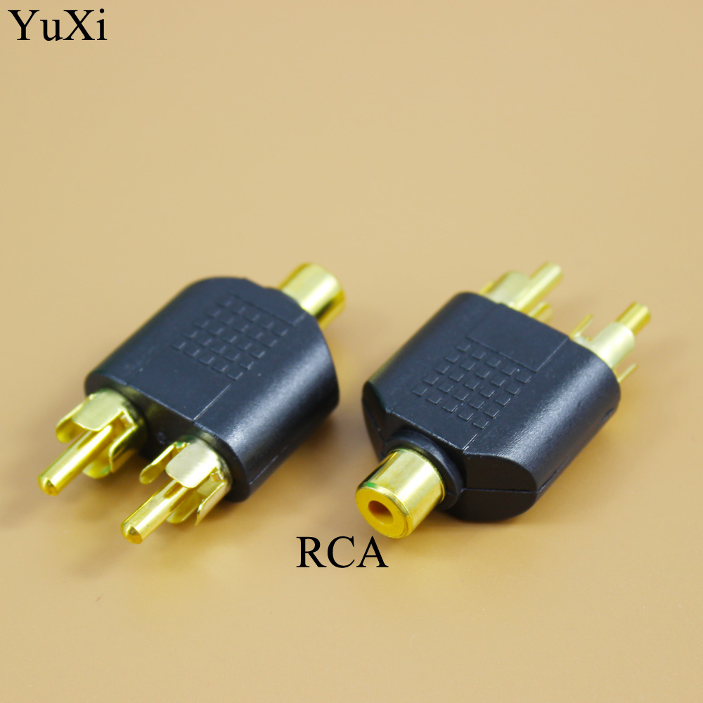 3.5mm/6.35 Female To 2 RCA Mal - огляд і ціна Earphone Splitter Jack