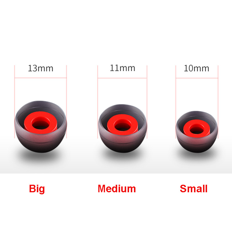 1 Pairs(2pcs) L M S In Ear Tip - огляд і ціна Earphone Foam Tip